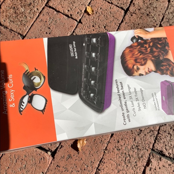 Topstyler heated curling clamshells NEW NEVER USED! - Picture 2 of 4